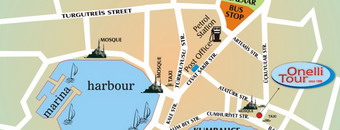 BODRUM TOUR CENTER OFFICE - CLICK TO SEE THE FULL MAP