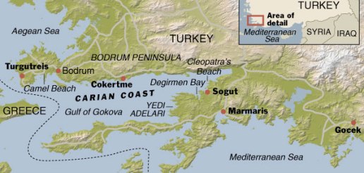 Bodrum mavi yolculuk