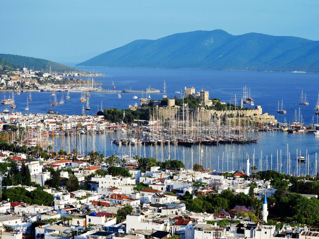 bodrum self guided walking tour