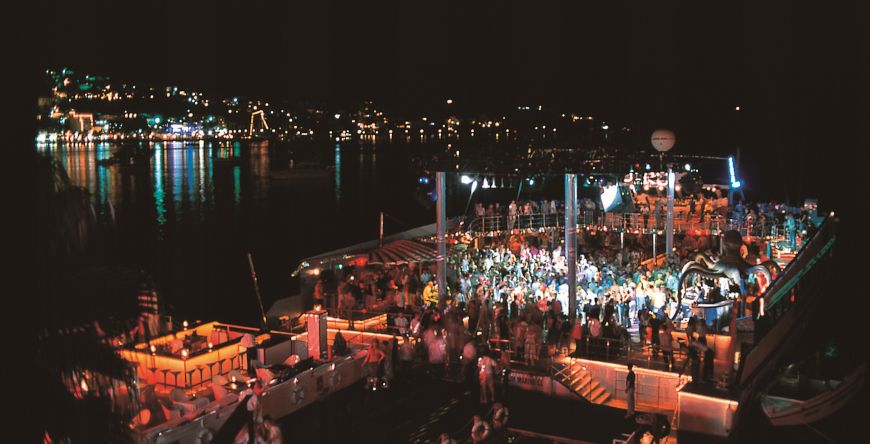 bodrum disco catamaran